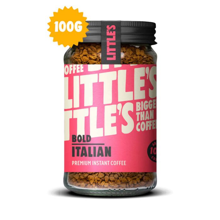 LITTLES ITALIAN PREMIUM INSTANT COFFEE 6 X 100G