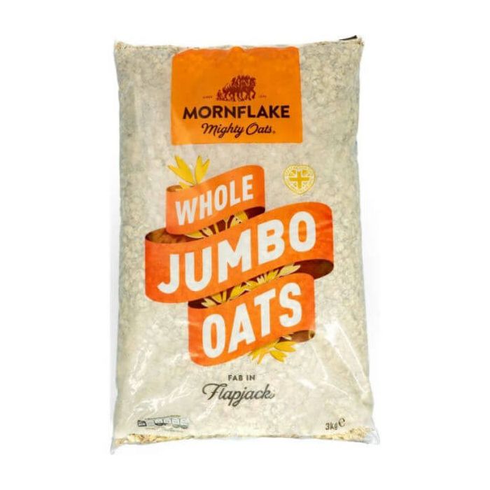 MORNFLAKE JUMBO OATS 4X3KG