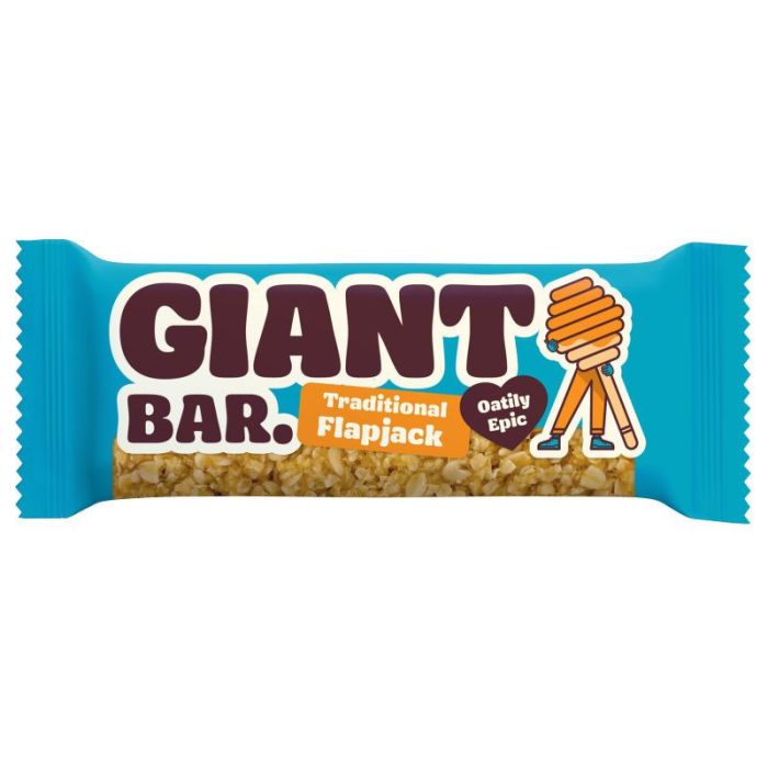 MA-BAKER GIANT FLAPJACK (PLAIN)20X90G BARS