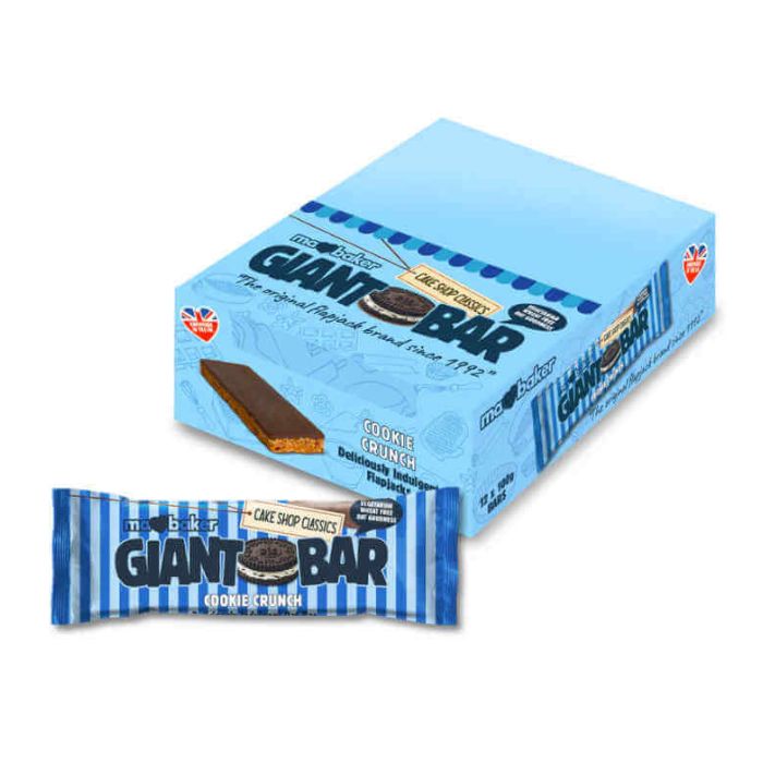 MA BAKER COOKIE CRUNCH FLAPJACKS 1 X 12 X 100G BARS