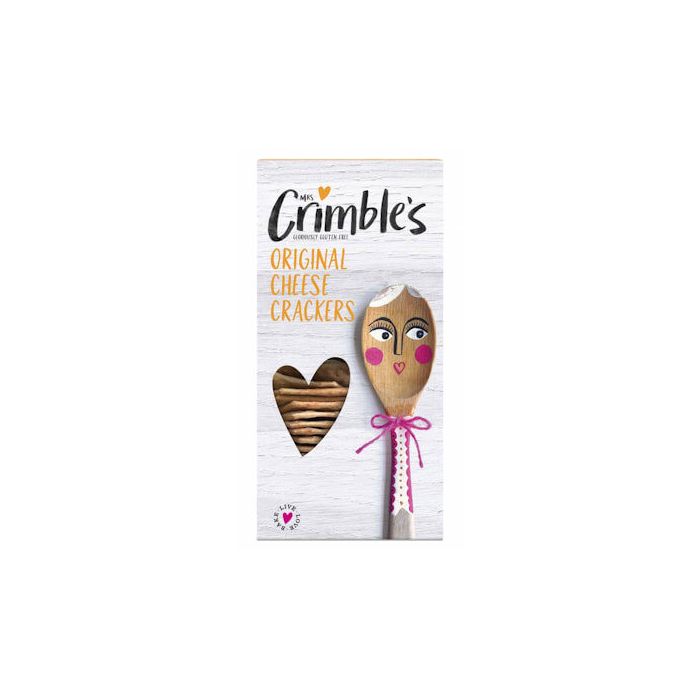 MRS CRIMBLES CHEESE CRACKERS-ORIGINAL 12 X 130G