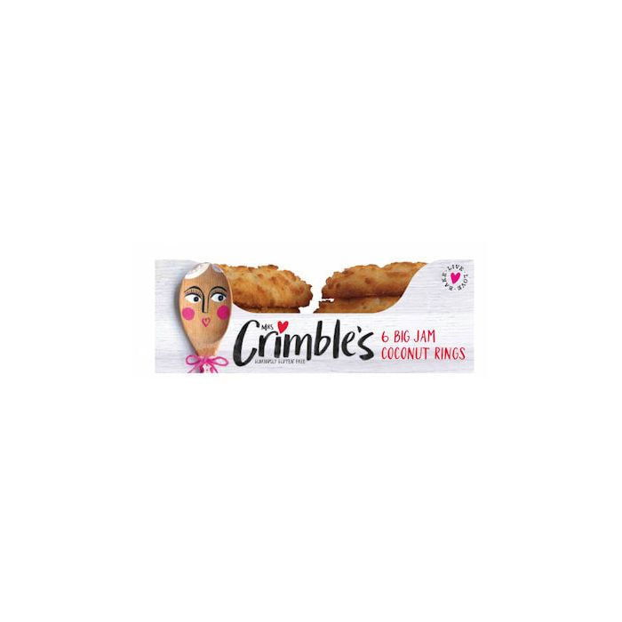 CRIMBLES LGE JAM COCONUT RINGS 1 X 6 PACK