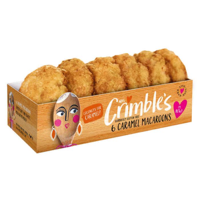 CRIMBLES CARAMEL MACAROONS 180G X 1