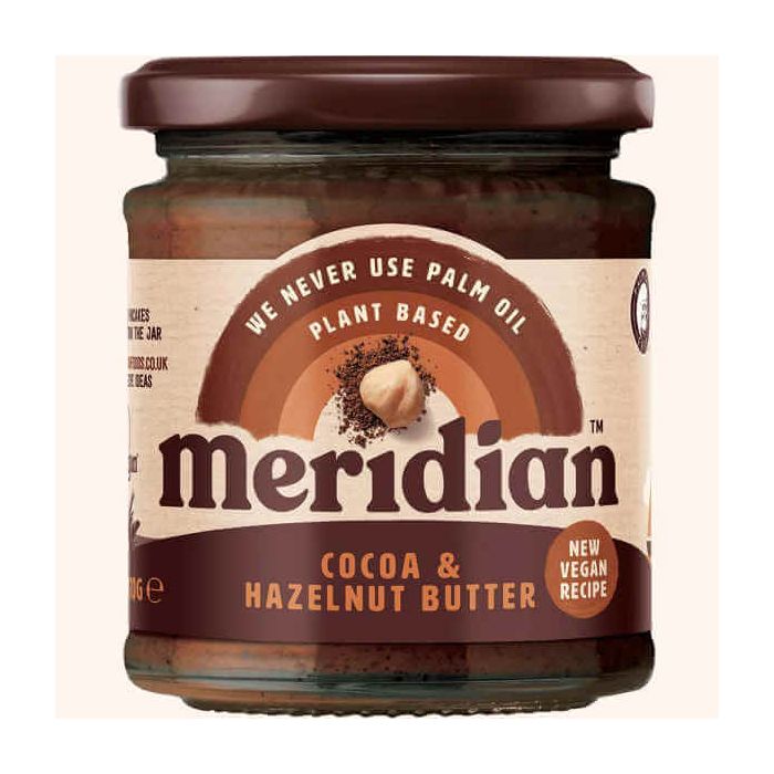 MERIDIAN COCOA & HAZELNUT BUTTER 170G X 6