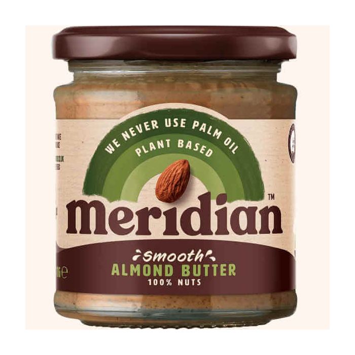 MERIDIAN SMOOTH ALMOND BUTTER 170G X 6