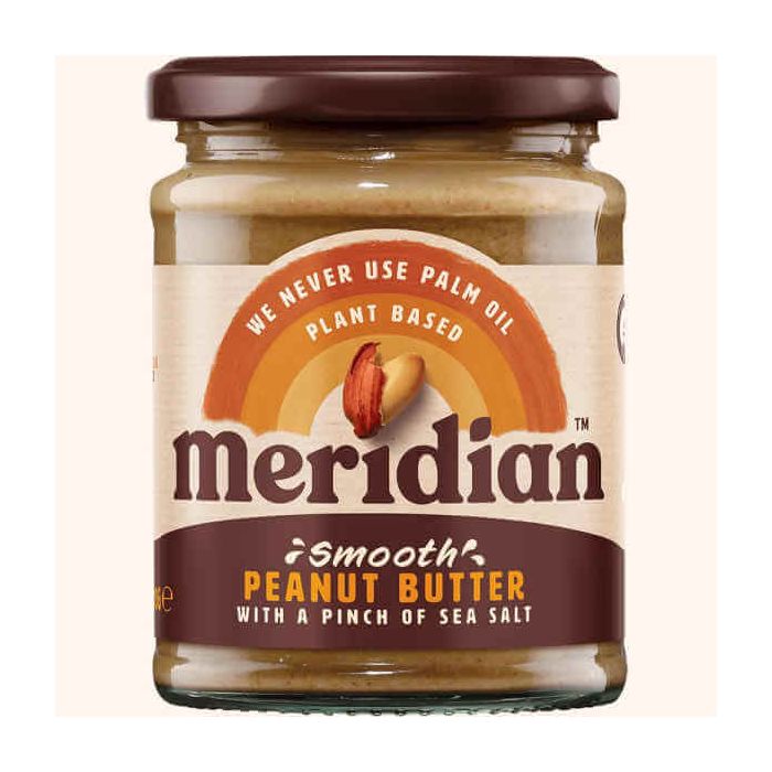 MERIDIAN PEANUT BUTTER SMOOTH WITH SALT 280G X 6