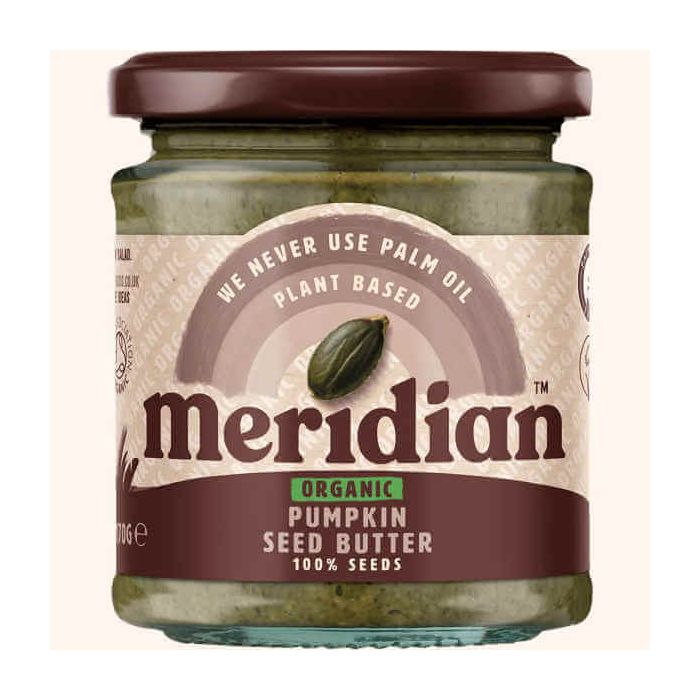 MERIDIAN ORGANIC PUMPKIN SEED BUTTER 170G X 1