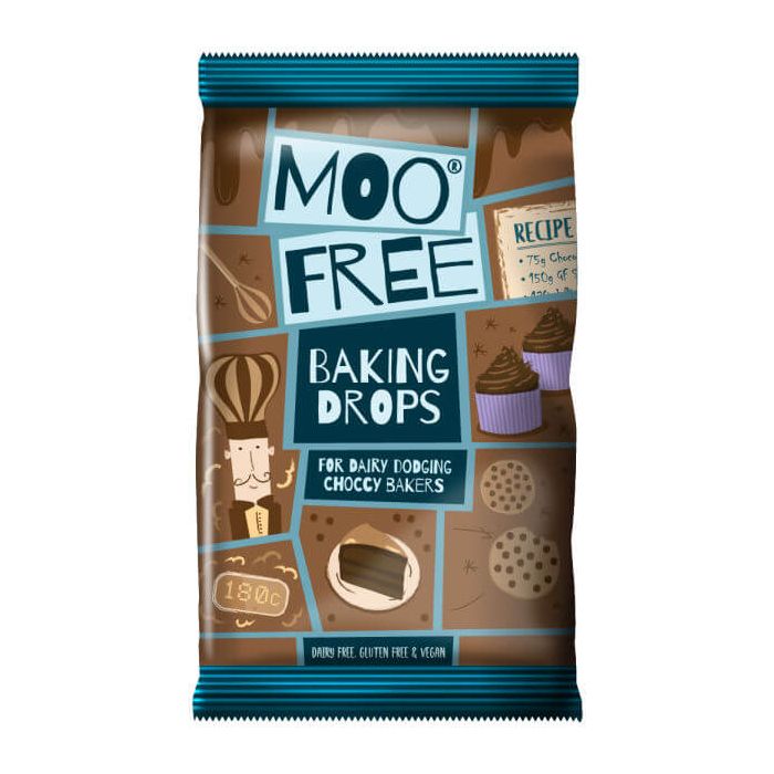 MOOFREE BAKING DROPS "MILK" 10 X 100G