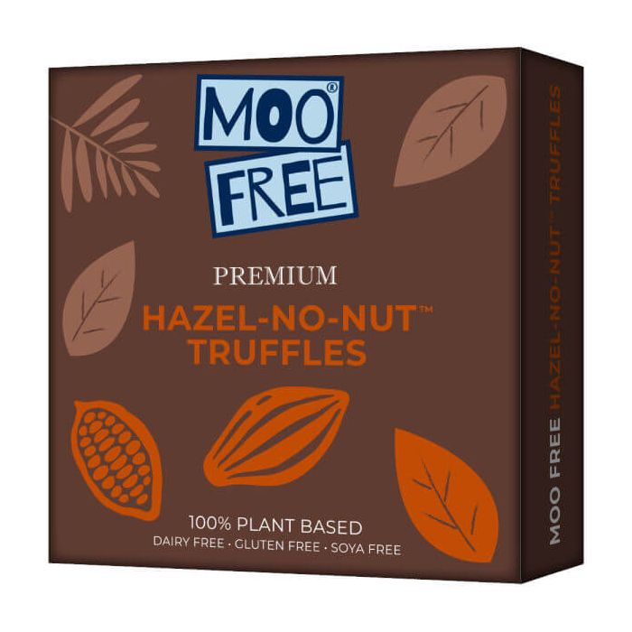 MOOFREE GIFT TRUFFLES HAZEL-NO-NUT 6 X 90G