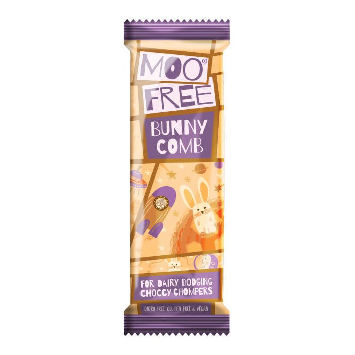 MOOFREE KIDS BUNNYCOMB MINI BARS 20 X 20G