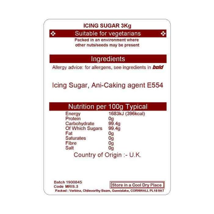 ICING SUGAR 3KG