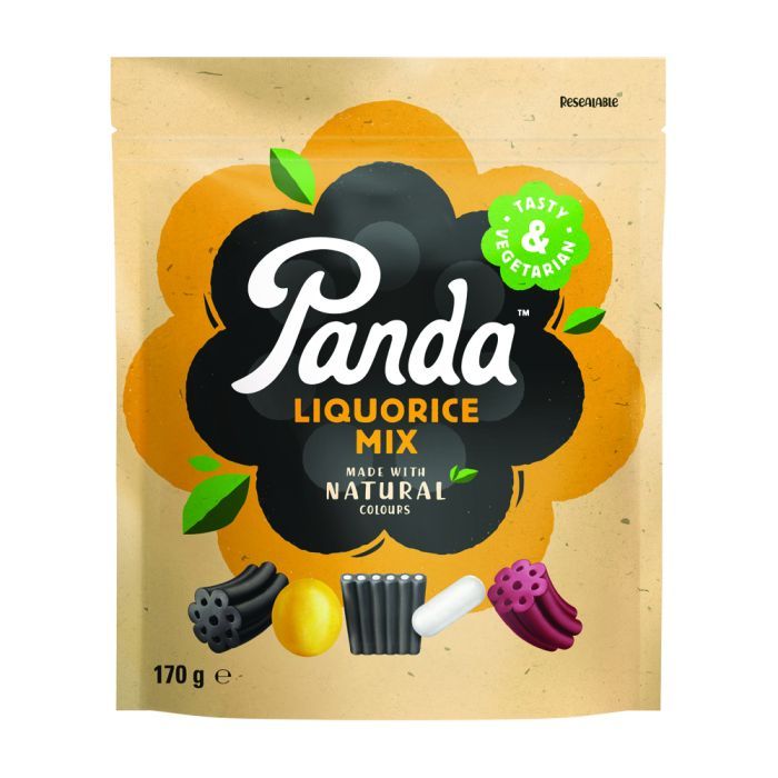 PANDA MIX NATURAL LICORICE 200G BAGS X 1