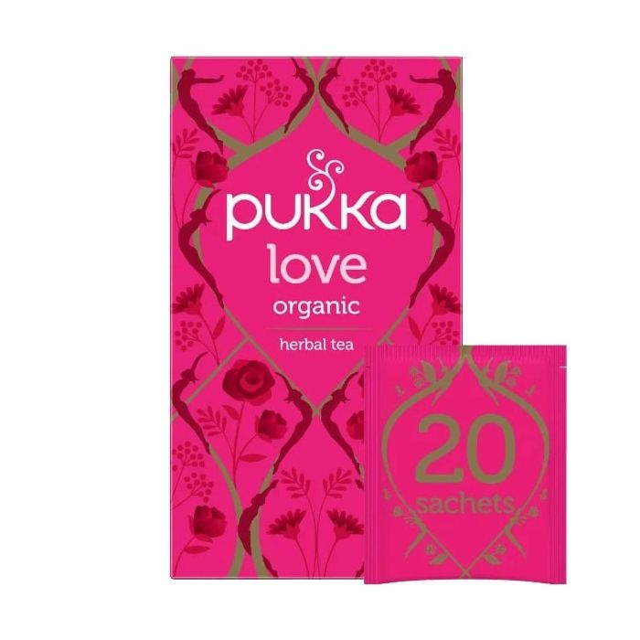 PUKKA LOVE TEA TEA BAGS 4 X 20