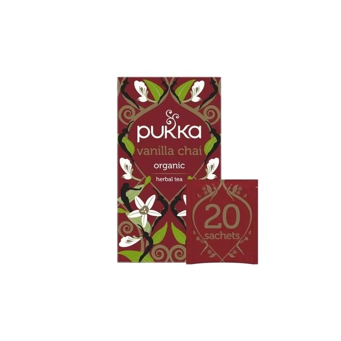 PUKKA VANILLA CHAI TEA BAGS 4 X 20