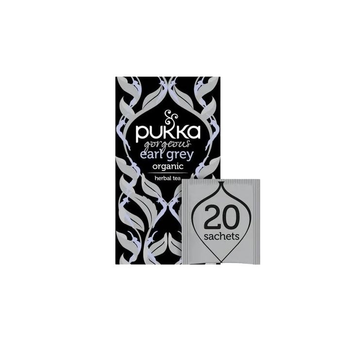 PUKKA GORGEOUS EARL GREY TEA BAGS 4 X 20