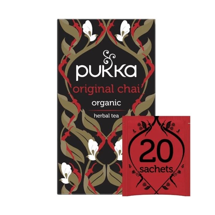 PUKKA ORIGINAL CHAI TEA BAGS 4 X 20