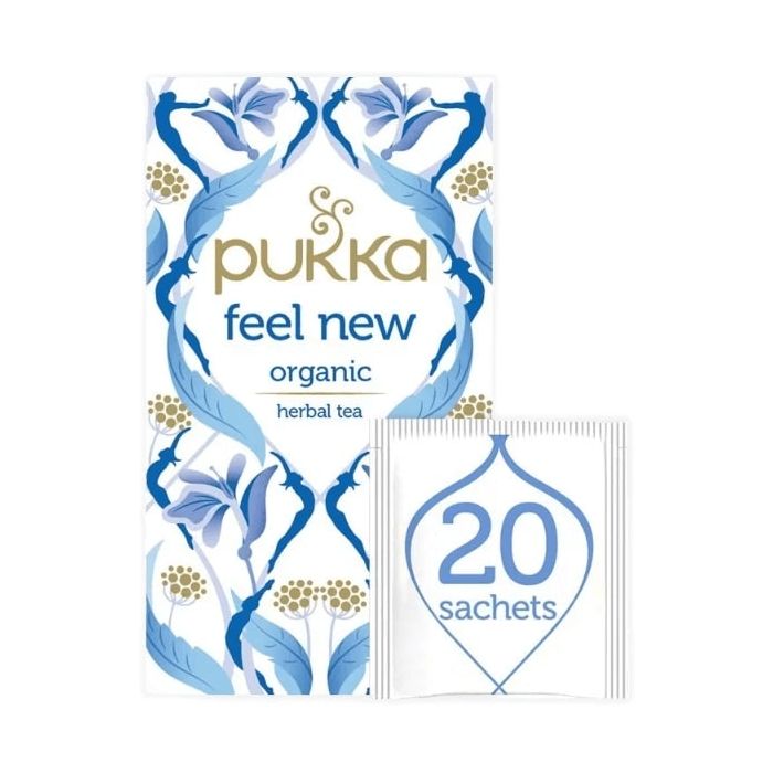 PUKKA FEEL NEW TEA BAGS 4 X 20