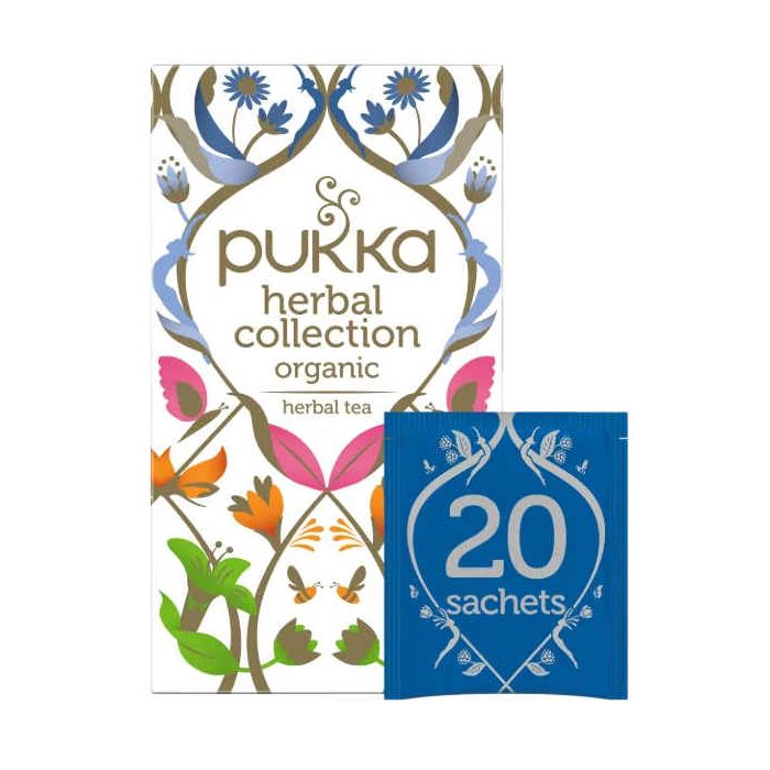 PUKKA HERBAL COLLECTION TEA BAGS 4 X 20