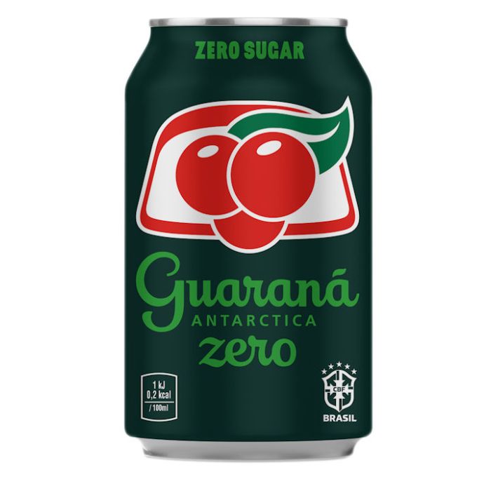 GUARANA ANTARTICA BRAZIL ZERO SUGAR CANS 24 X 330ML