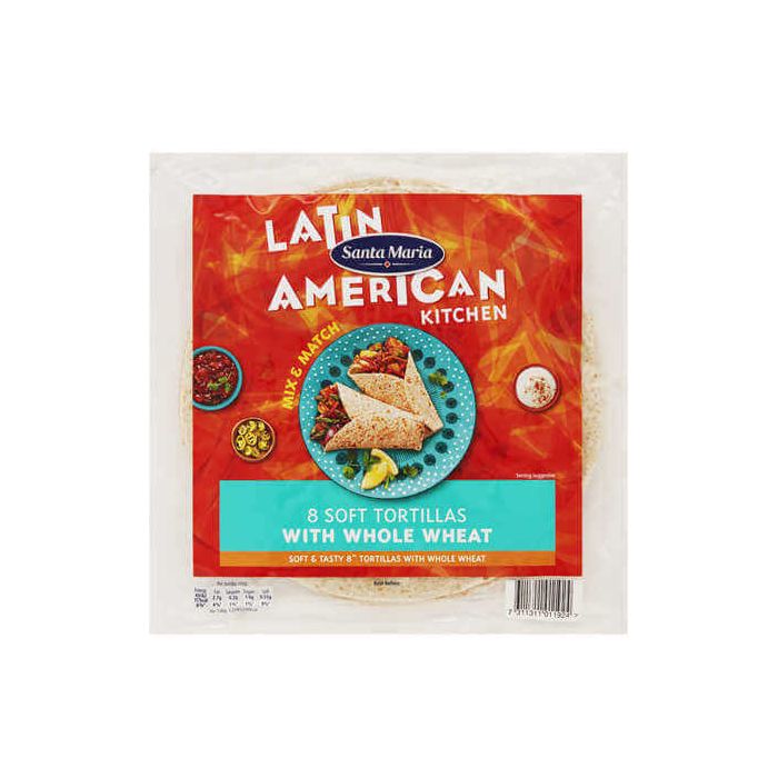 SANTA MARIA SOFT FLOUR TORTILLAS 320G X 12