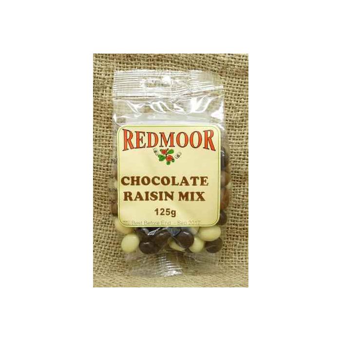 REDMOOR CHOC RAISINS MIX 125G