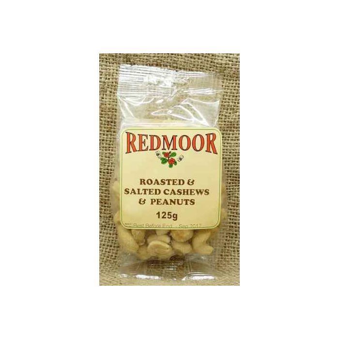 REDMOOR R&S CASHEWS & PEANUTS 125G