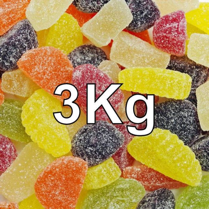 FRUIT JELLIES X 3KG