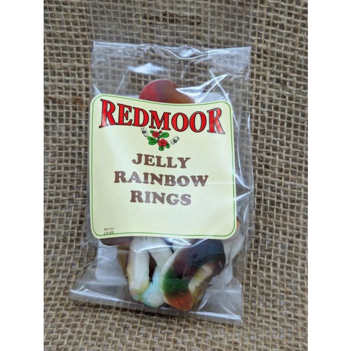 JELLY RAINBOW RINGS X 100G