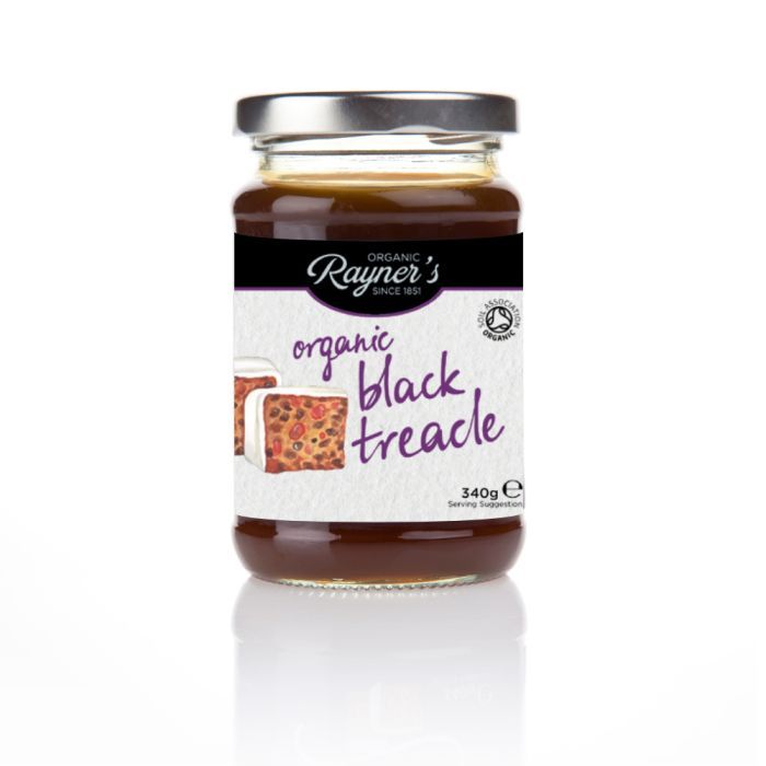 RAYNERS ORG BLACK TREACLE 340G X 6