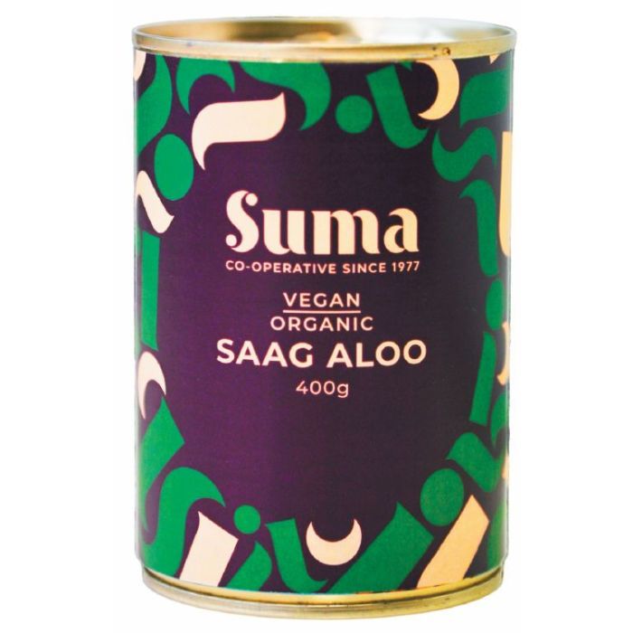 SUMA ORGANIC VEGAN SAAG ALOO 1 1 X 400G