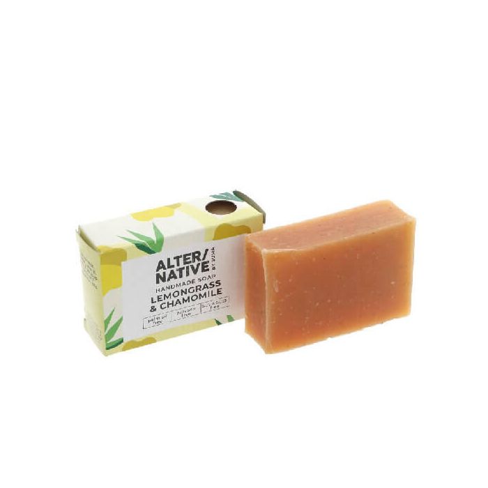 ALTER/NATIVE LEMONGRASS & CHAMOMILE SOAP - REFRESH 6 X 95G