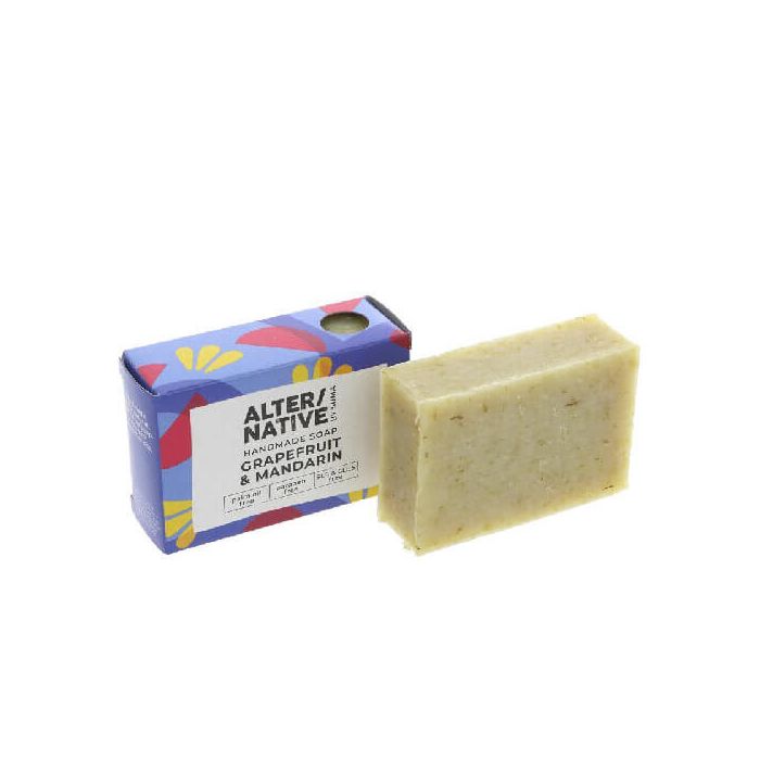 ALTER/NATIVE GRAPEFUIT & MANDARINE SOAP - CITRUS 6 X 95G