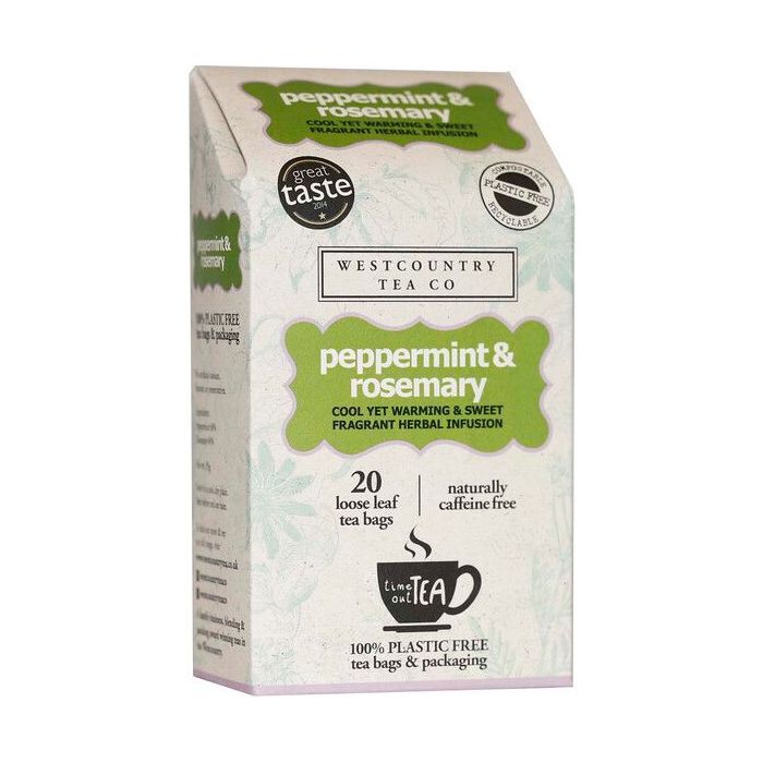 TIME OUT TEA PEPPERMINT & ROSEMARY 6 X 20 BAGS