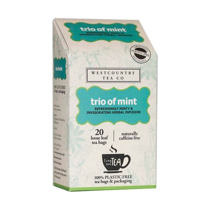 TIME OUT TRIO OF MINT TEA  6X 20 BAGS