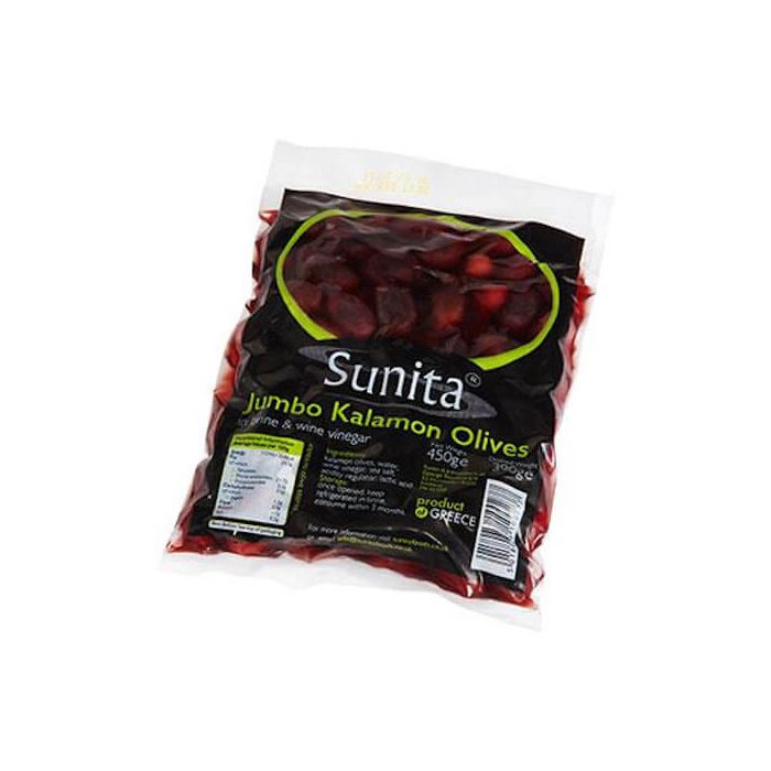 SUNITA  KALAMATA OLIVES 12 X 1LB