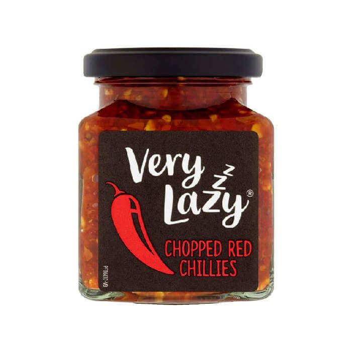 VERY LAZY CHOPPED RED CHILLIES 6 X 200G