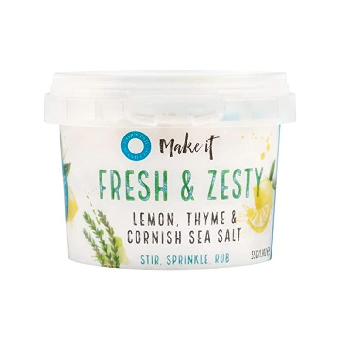 CORNISH LEMON & THYME SEA SALT PINCH 1 X 55G