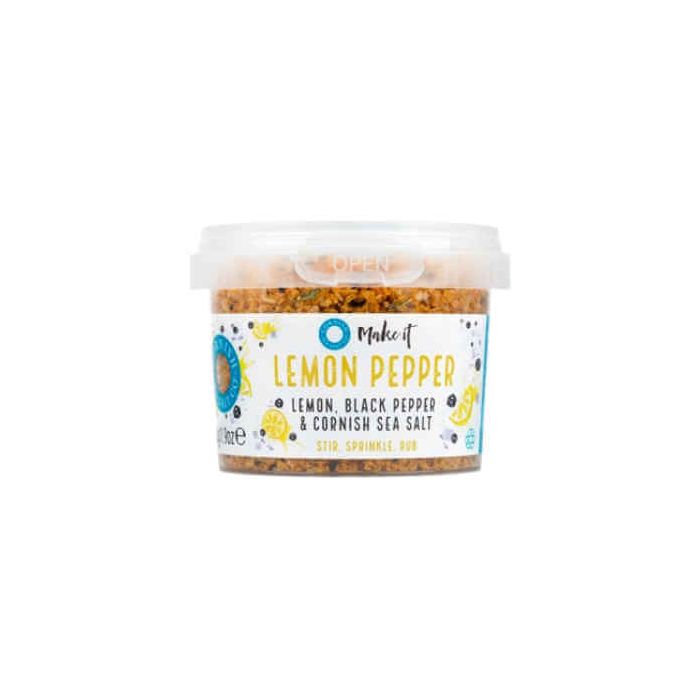 DISC CORNISH SEA SALT LEMON PEPPER 8 X 60G