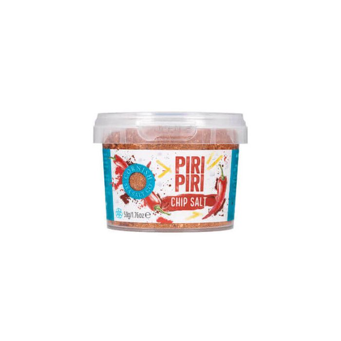 CORNISH SEA SALT PIRI PIRI CHIP SALT 1 X 50g