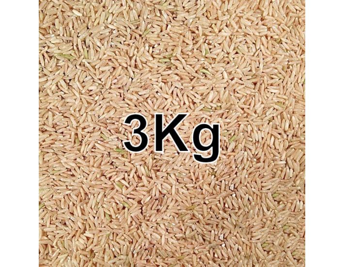 RICE BROWN LONG GRAIN 3KG
