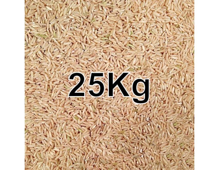 RICE BROWN LONG GRAIN 25KG