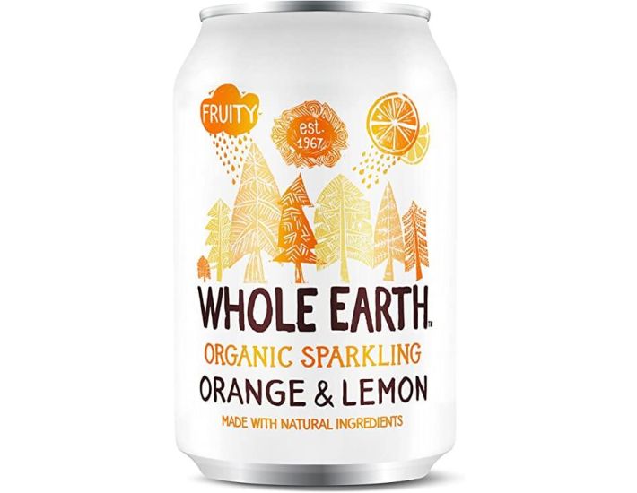 W/E SPARKLING  LEMON & ORANGE ORGANIC  24X330ML