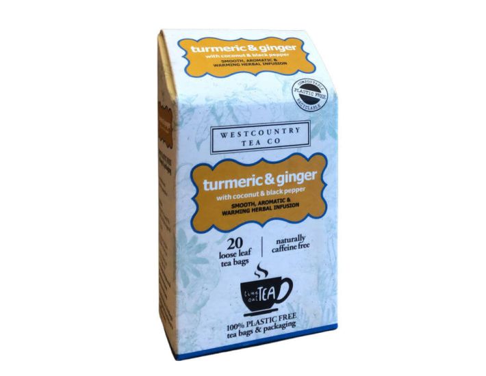 TIME OUT TURMERIC & GINGER TEA  6X 20 BAGS