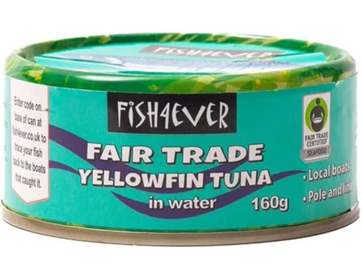 FISH4EVER YELLOW TUNA FISH IN WATER 12 X 160G